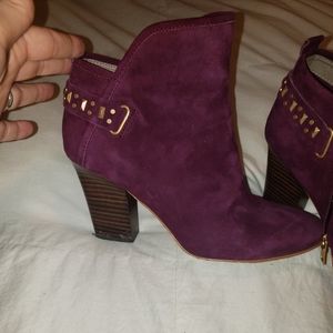 Latigo Suede Purple Boots